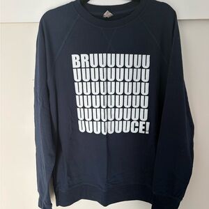 Bruuuuce - Bruce Springsteen Navy Blue longsleeve
